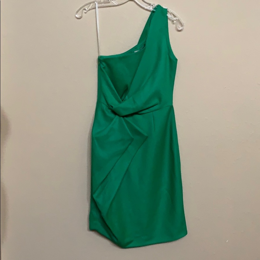 🌿Halston Heritage one shoulder dress